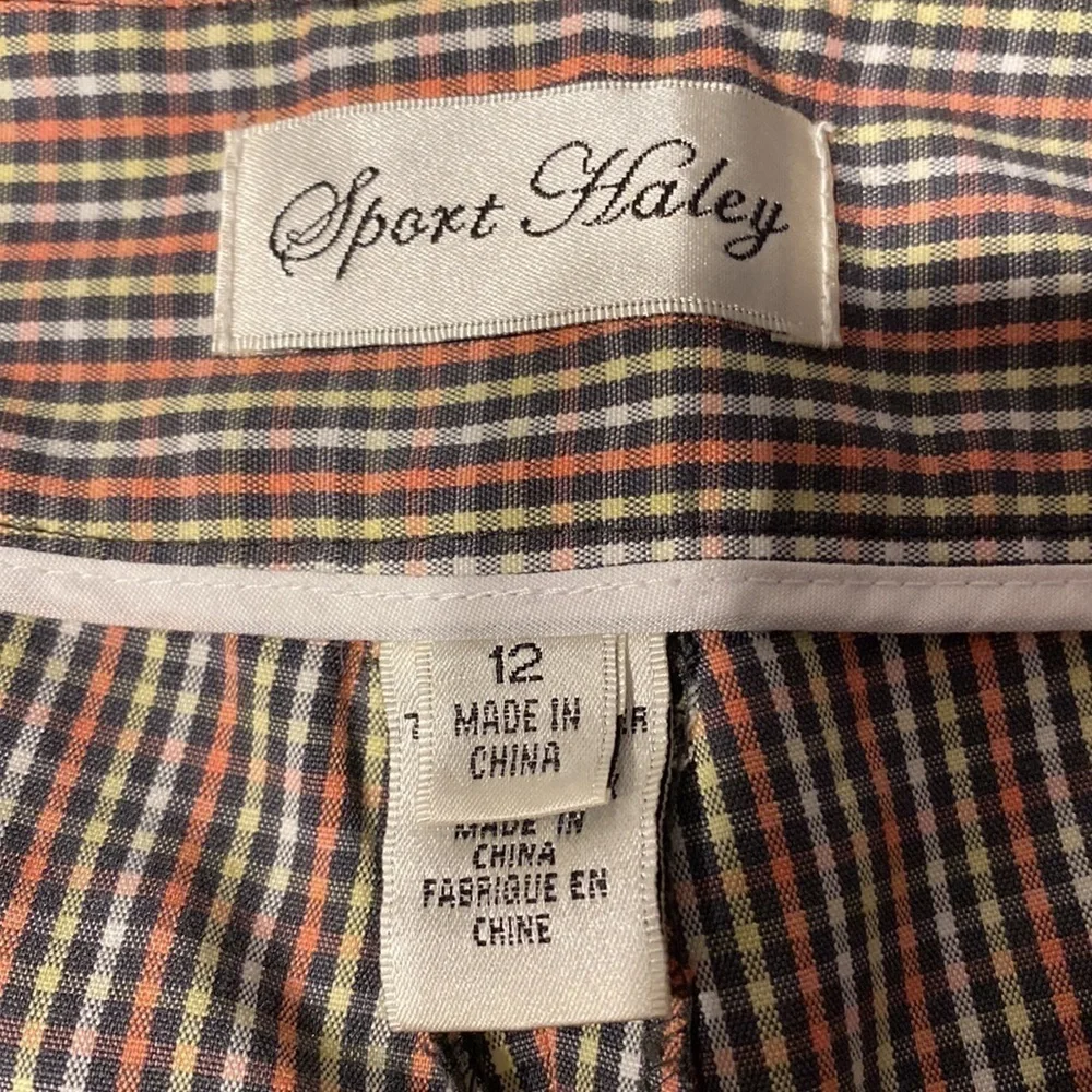 O womens Sport Haley stretch shorts size 12.  EUC